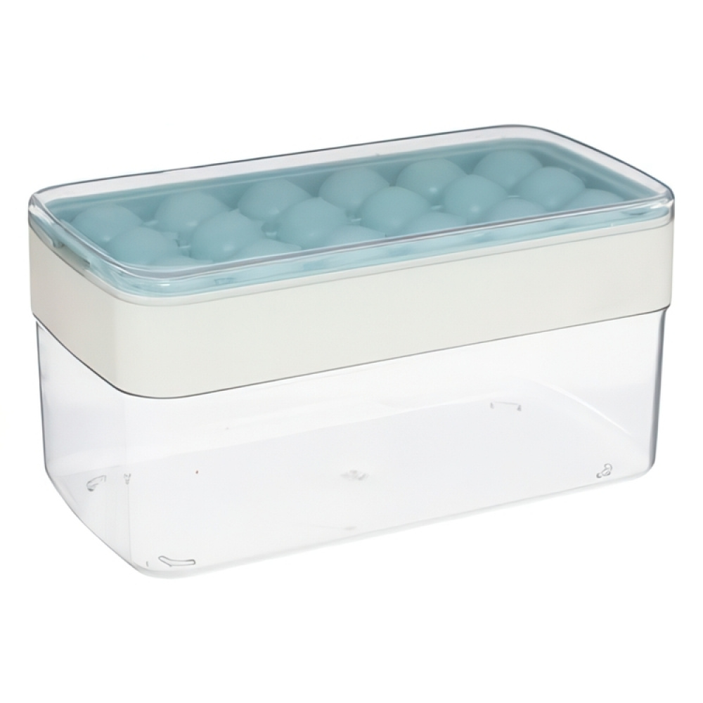 Ice tray with Box and Scoop, ICE CUBE BOX, Transparent / Blue in the group Storage / Kitchen storage at SmartaSaker.se (41330)