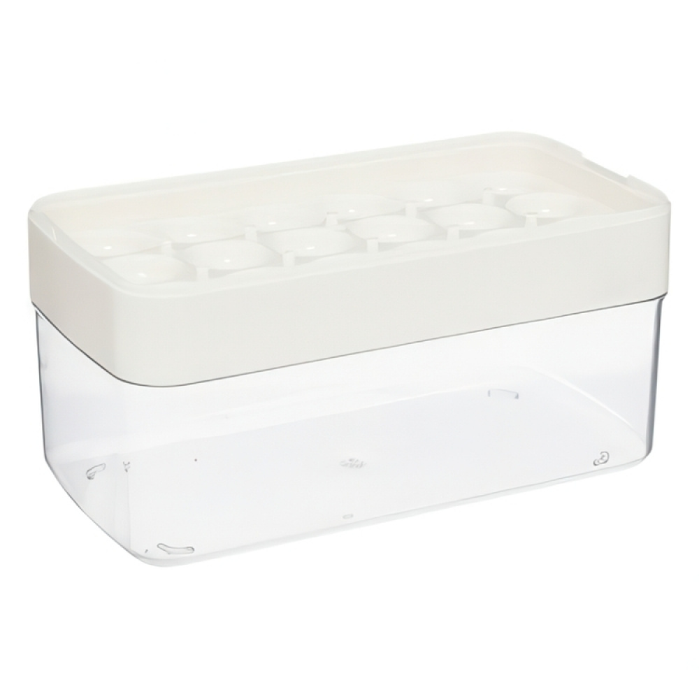 Ice tray with Box and Scoop, ICE CUBE BOX, Transparent / Blue in the group Storage / Kitchen storage at SmartaSaker.se (41330)