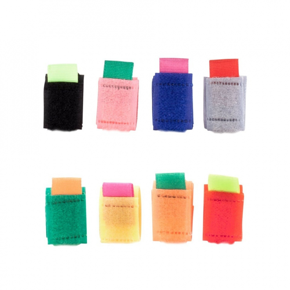 Cable ties for labeling and order, CABLE TIES, 8 pcs, Kikkerland, Multicolour in the group Storage / Office supplies at SmartaSaker.se (41335)