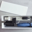 Cable organizer with Casters, TOWER LARGE CABLE BOX, Yamazaki