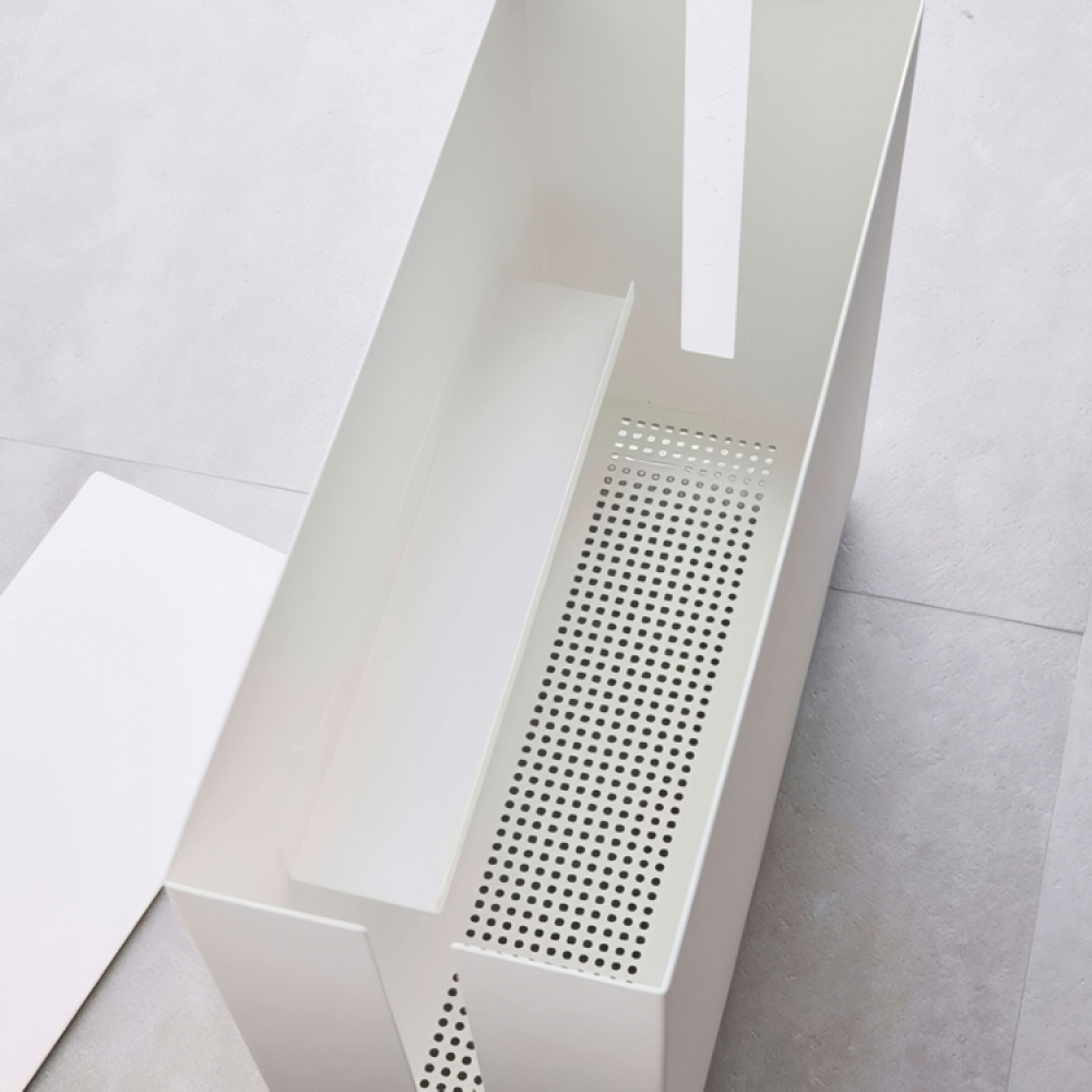 Cable organizer with Casters, TOWER LARGE CABLE BOX, Yamazaki in the group Storage / Storage boxes at SmartaSaker.se (41337)