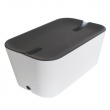 Cable organizer, BOSIGN, Medium, 30 x 18 x H 13,5 cm , White / Grey Cable organizer, BOSIGN, Medium, 30 x 18 x H 13,5 cm , White / Grey