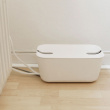 Cable organizer, BOSIGN, Medium, 30 x 18 x H 13,5 cm, White Cable organizer, BOSIGN, Medium, 30 x 18 x H 13,5 cm, White