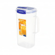 Jug with lid, 2 L, KLIP IT PLUS JUICE, Clear / Blue Jug with lid, 2 L, KLIP IT PLUS JUICE, Clear / Blue