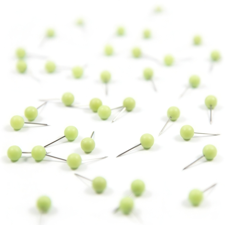 Map Pins, Set of 20, NADELN, Ø 8 mm in the group Storage / Office supplies at SmartaSaker.se (41350)