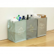 Bags for recycling, Set of 3, RECYCLING STATION, 32 x 30 x H 46 cm, Mix Bags for recycling, Set of 3, RECYCLING STATION, 32 x 30 x H 46 cm, Mix