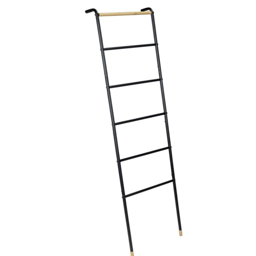 Clothes rack in metal, LOFT LEANING LADDER, 43,5 x H 162 cm, Black in the group Storage / Bedroom storage / Clothes racks at SmartaSaker.se (41379)