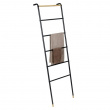Clothes rack in metal, LOFT LEANING LADDER, 43,5 x H 162 cm, Black Clothes rack in metal, LOFT LEANING LADDER, 43,5 x H 162 cm, Black