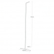 Clothes rack in metal, TOWER SLIM LEANING HANGER, Yamazaki