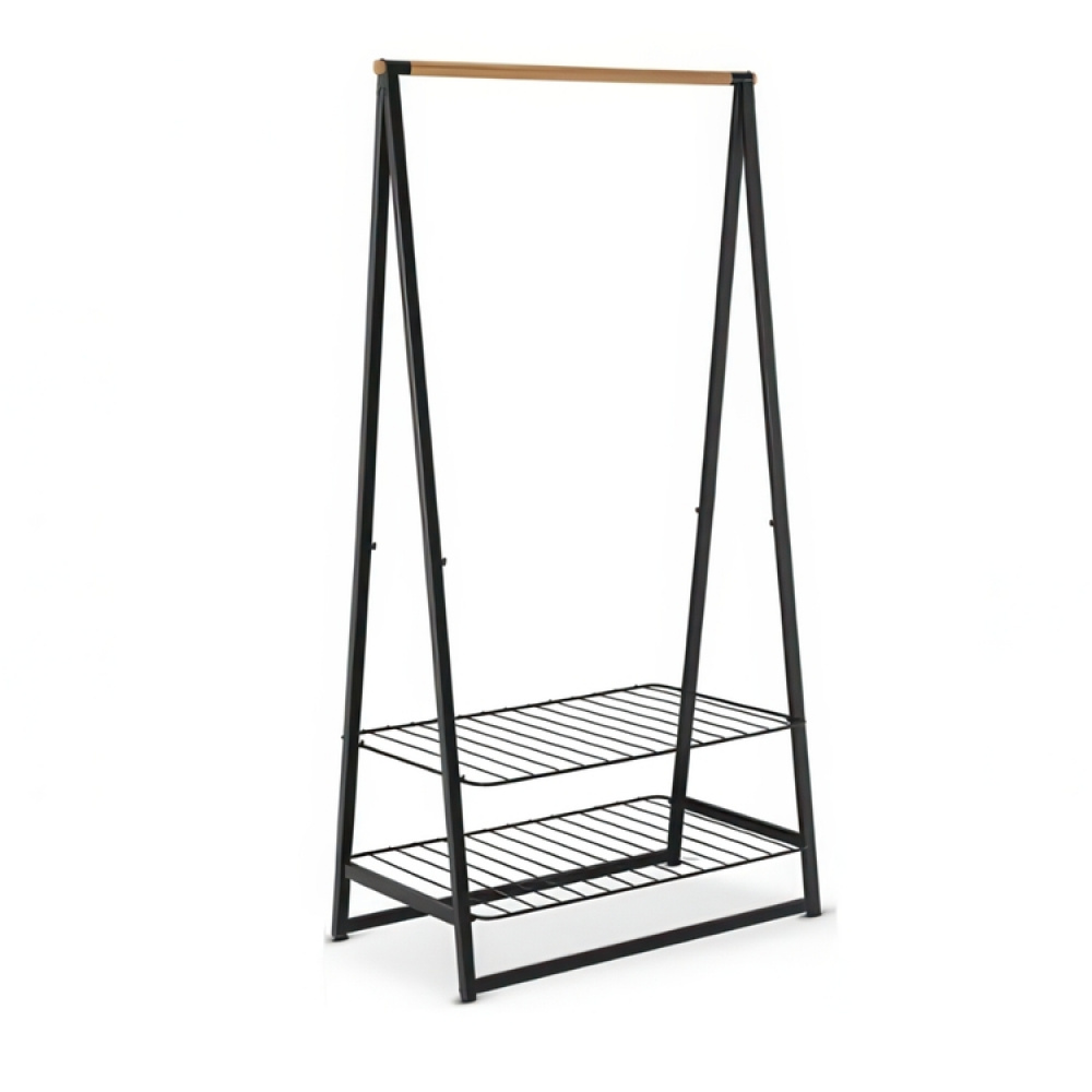 Clothing rack with Shelves, BRABANTIA LINN LARGE, 99,5 x 57 x H 190 cm in the group Storage / Bedroom storage / Clothes racks at SmartaSaker.se (41384)