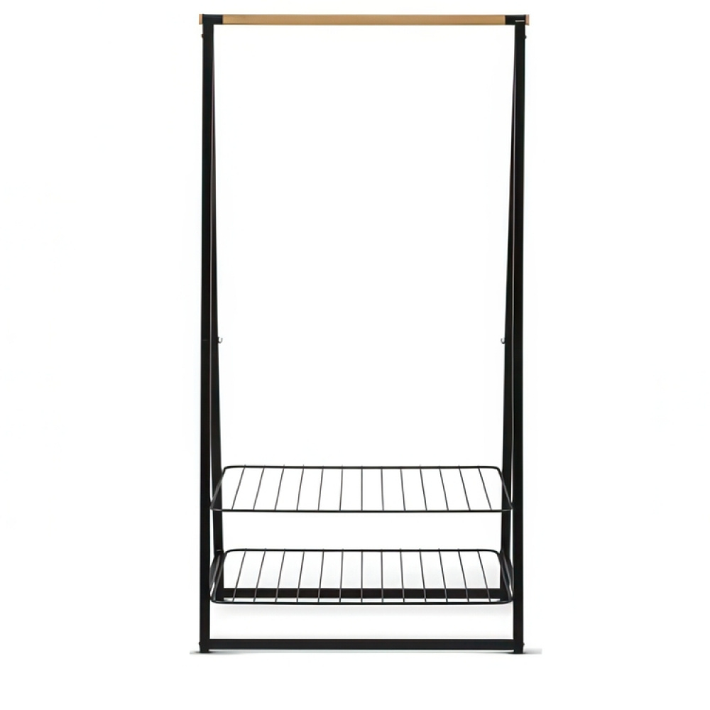 Clothing rack with Shelves, BRABANTIA LINN LARGE, 99,5 x 57 x H 190 cm in the group Storage / Bedroom storage / Clothes racks at SmartaSaker.se (41384)