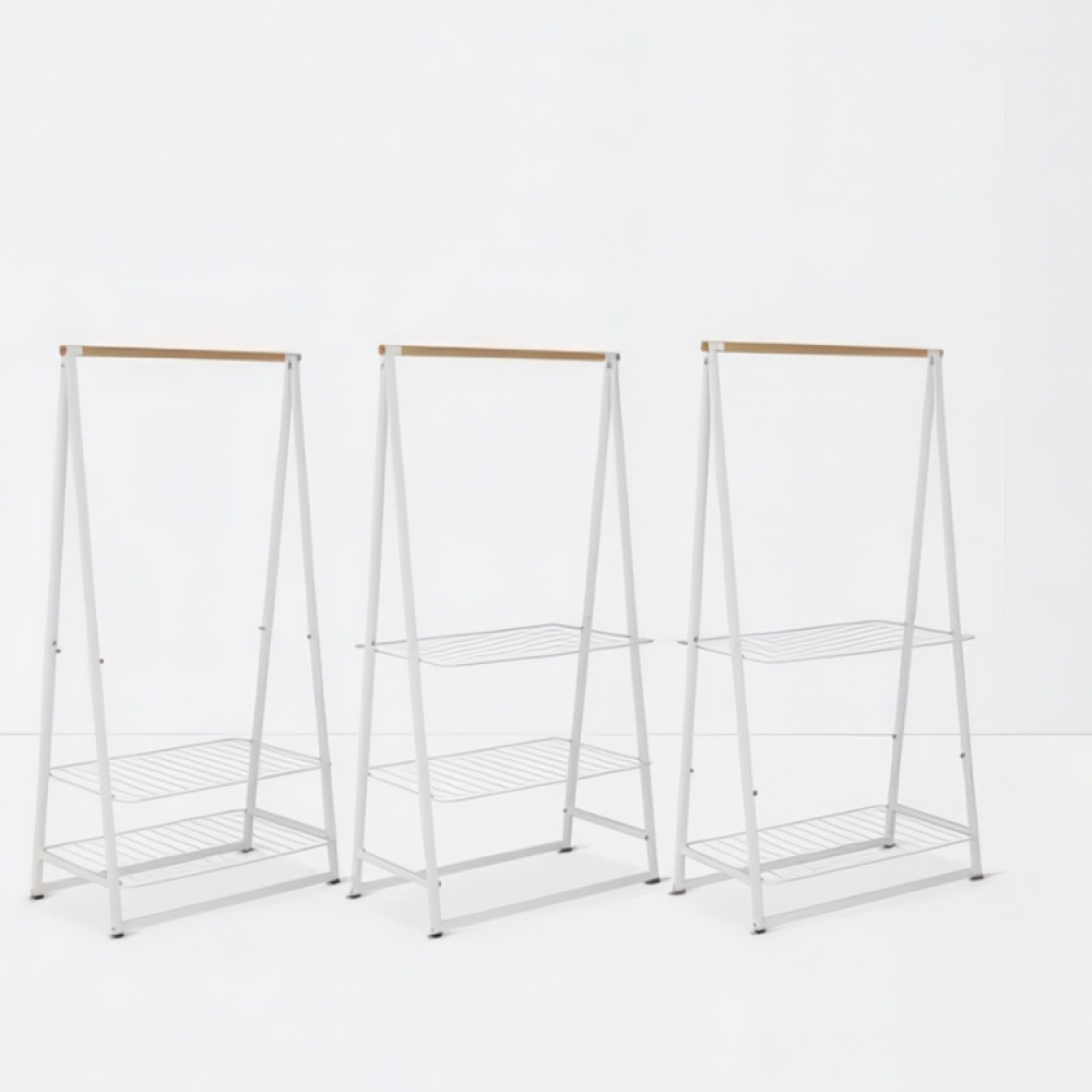 Clothing rack with Shelves, BRABANTIA LINN LARGE, 99,5 x 57 x H 190 cm in the group Storage / Bedroom storage / Clothes racks at SmartaSaker.se (41384)