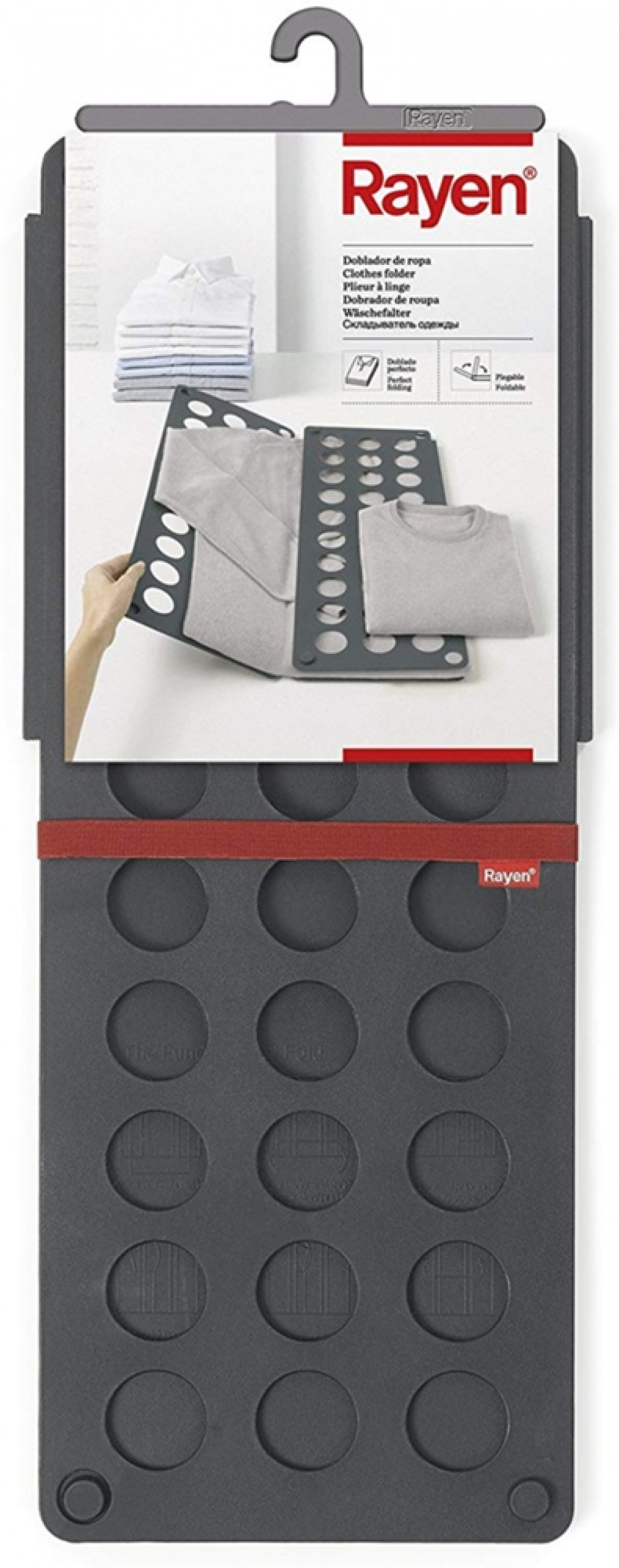 Clothes Folder, Time saving, DOBLADOR DE ROPA , Grey in the group Storage / Laundry and care at SmartaSaker.se (41388)