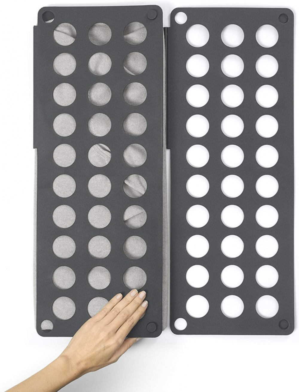 Clothes Folder, Time saving, DOBLADOR DE ROPA , Grey in the group Storage / Laundry and care at SmartaSaker.se (41388)