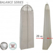 Dress cover for dresses, Extra Long, BALANCE PARTY DRESS, 60 x 20 x H 180 cm, Taupe Dress cover for dresses, Extra Long, BALANCE PARTY DRESS, 60 x 20 x H 180 cm, Taupe