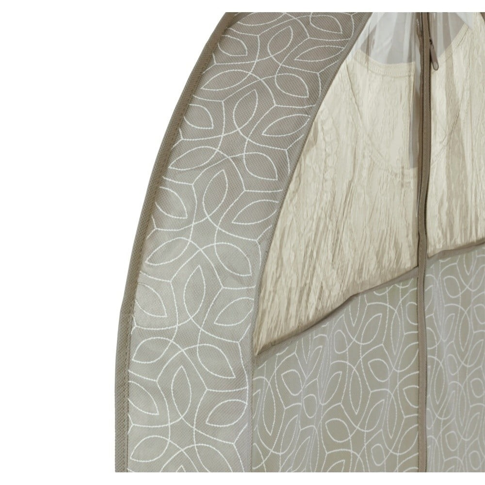 Dress cover for dresses, Extra Long, BALANCE PARTY DRESS, 60 x 20 x H 180 cm, Taupe in the group Storage / Wardrobe storage / Garment covers at SmartaSaker.se (41398)
