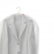 Dress cover / Garment bag, Short, MILKY WHITE SMALL, 60 x H 100 cm, Transparent White