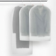 Clothes Covers, Set of 3, MILKY WHITE MIX , 1 L+ 2 S, Transparent White Clothes Covers, Set of 3, MILKY WHITE MIX , 1 L+ 2 S, Transparent White