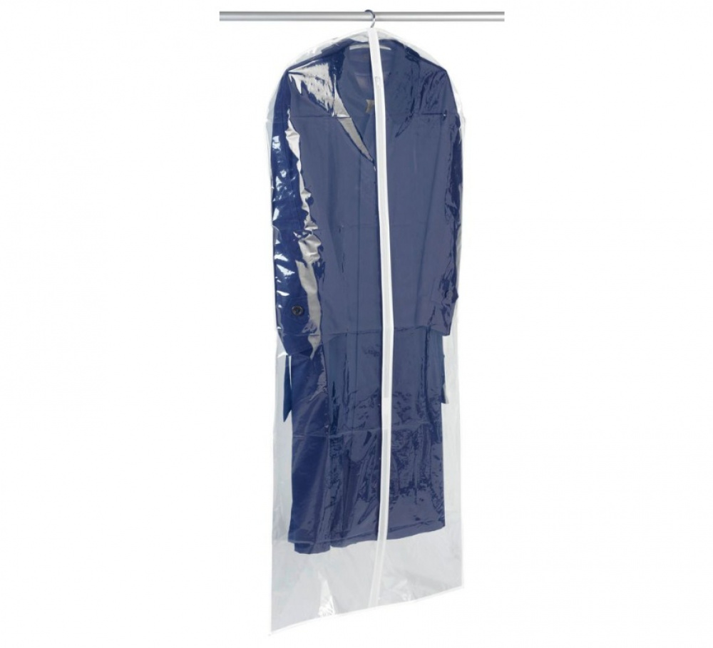 Garment bag, Extra Long, KLEIDERSACK, 60 x H 150 cm, Transparent in the group Storage / Wardrobe storage / Garment covers at SmartaSaker.se (41413)