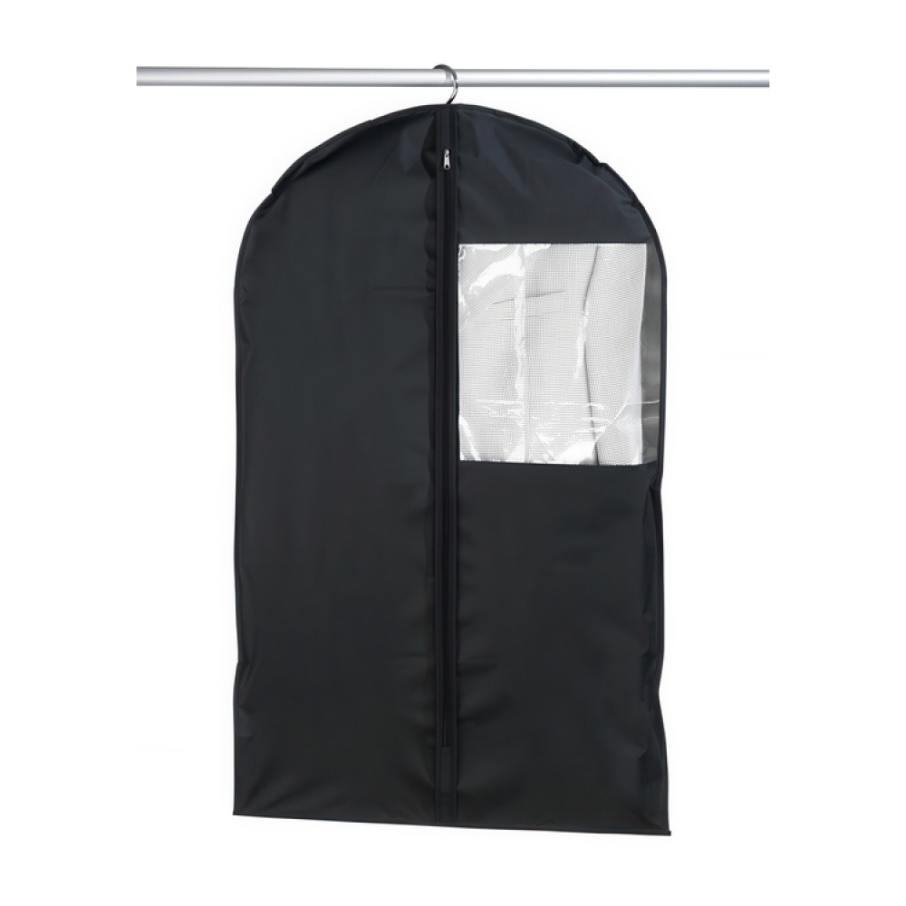 Garment bag, Short, DEEP BLACK, 60 x H 100, Black in the group Storage / Wardrobe storage / Garment covers at SmartaSaker.se (41414)