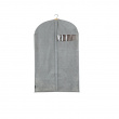 Dress cover / Garment bag, Short, STONE GREY, 60 x H100 cm, Grey