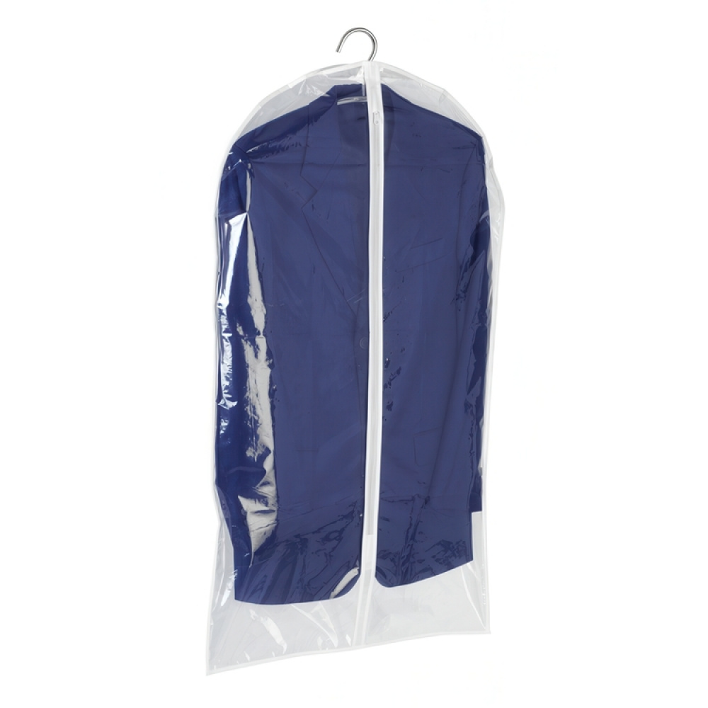 Dress cover / Garment bag, Short, KLEIDERSACK, 60 x H 100 cm, Transparent in the group Storage / Wardrobe storage / Garment covers at SmartaSaker.se (41430)