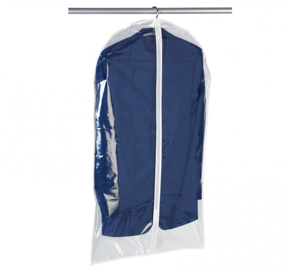 Dress cover / Garment bag, Short, KLEIDERSACK, 60 x H 100 cm, Transparent in the group Storage / Wardrobe storage / Garment covers at SmartaSaker.se (41430)