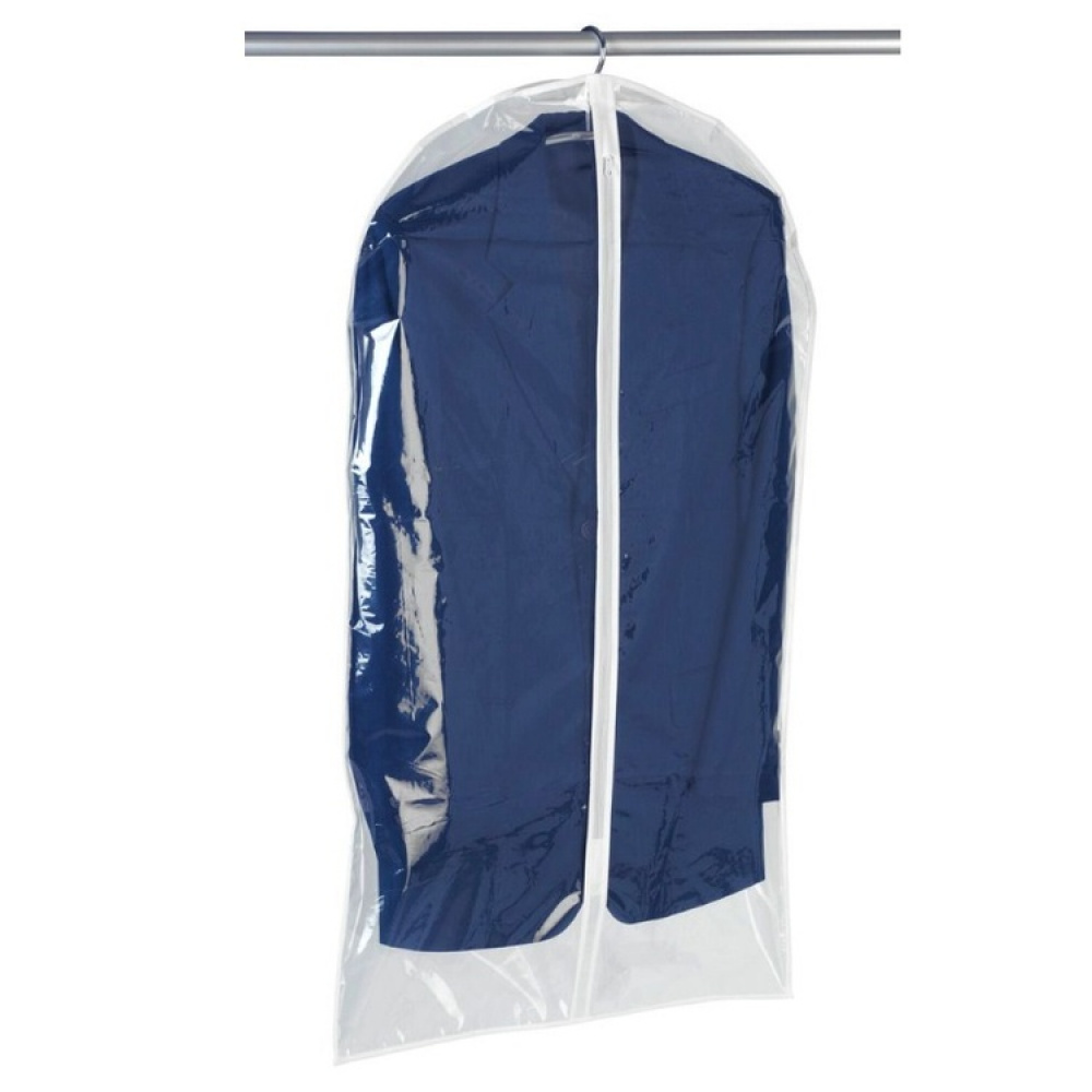 Dress cover / Garment bag, Short, KLEIDERSACK, 60 x H 100 cm, Transparent in the group Storage / Wardrobe storage / Garment covers at SmartaSaker.se (41430)