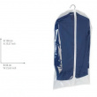 Dress cover / Garment bag, Short, KLEIDERSACK, 60 x H 100 cm, Transparent