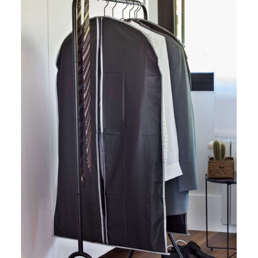 Clothes Cover, Short, URBAN BLACK, 60 x H 100 cm, Black in the group Storage / Wardrobe storage / Garment covers at SmartaSaker.se (41431)