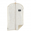 Dress cover / Garment bag, Short, URBAN GOLD, 60 x H 100 cm, White / Beige
