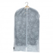 Dress cover / Garment bag, Short, WHITE LEAF, 60 x H 100 cm, White