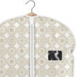 Dress cover / Garment bag, Long, ELLA SAND, 60 x H135 cm, White / beige
