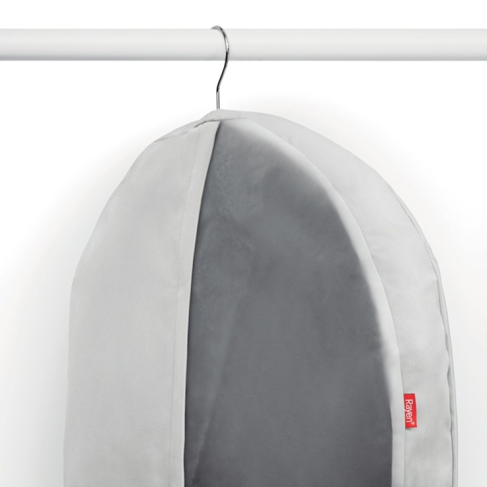Garment bag, Long, RAYEN PREMIUM, 60 x 5 x H 135 cm, Light Grey in the group Storage at SmartaSaker.se (41445)