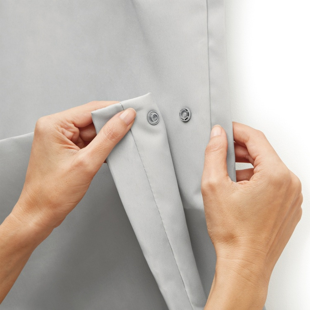 Garment bag, Long, RAYEN PREMIUM, 60 x 5 x H 135 cm, Light Grey in the group Storage at SmartaSaker.se (41445)