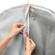 Garment bag, Long, RAYEN PREMIUM, 60 x 5 x H 135 cm, Light Grey Garment bag, Long, RAYEN PREMIUM, 60 x 5 x H 135 cm, Light Grey