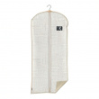 Dress cover / Garment bag, Long, URBAN GOLD, 60 x H135 cm, White / Beige Dress cover / Garment bag, Long, URBAN GOLD, 60 x H135 cm, White / Beige