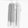 Clothes Cover, Long, Set of 2, BRABANTIA - LARGE - 60 x 135 cm, Transparent / Black Clothes Cover, Long, Set of 2, BRABANTIA - LARGE - 60 x 135 cm, Transparent / Black