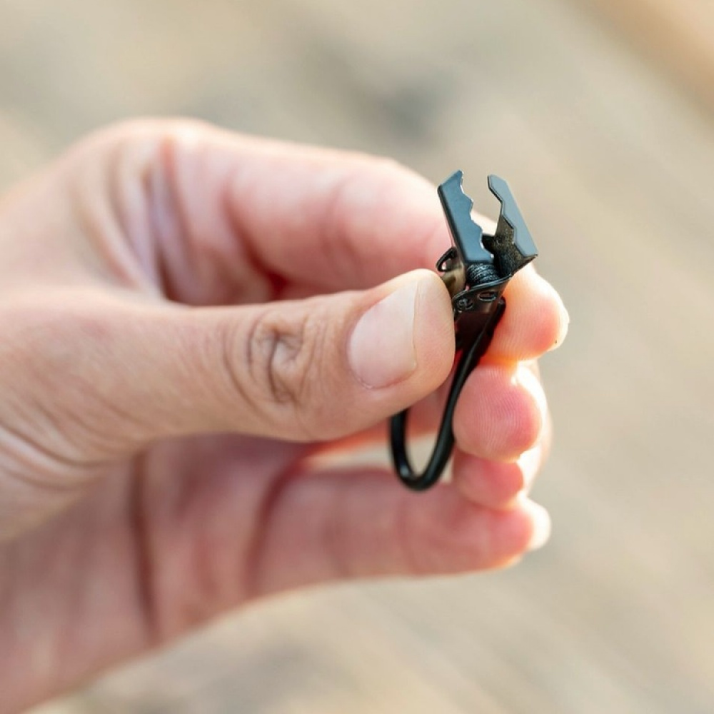 Towel clips, Set of 4, CLAMPING EYLETS, Black in the group Storage / Bathroom storage at SmartaSaker.se (41453)