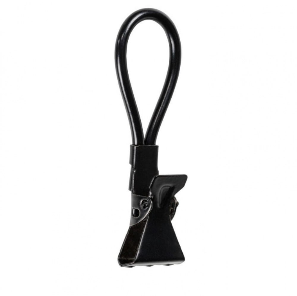 Towel clips, Set of 4, CLAMPING EYLETS, Black in the group Storage / Bathroom storage at SmartaSaker.se (41453)