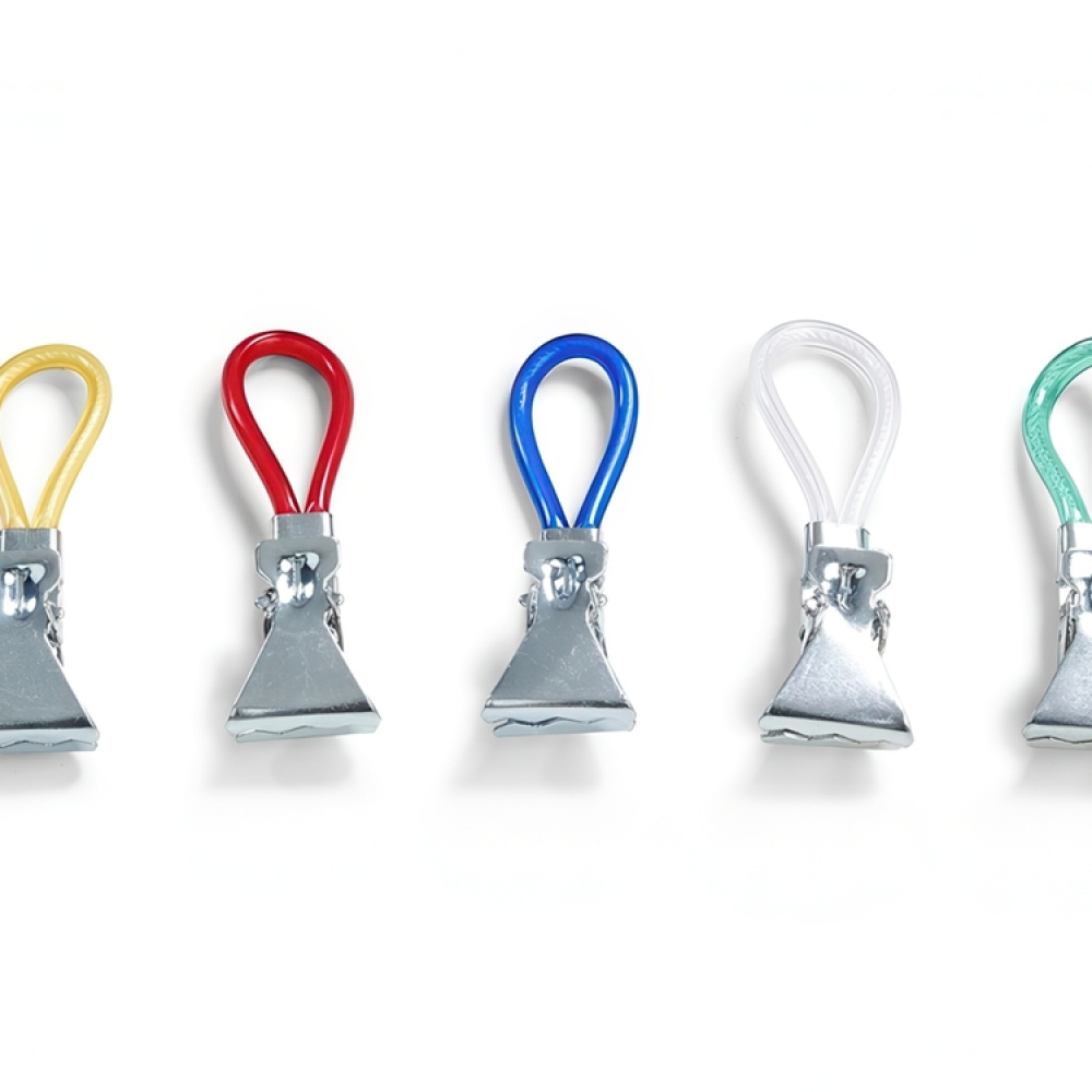 Towel clips, Set of 5, HABO, Assorted in the group Storage / Bathroom storage at SmartaSaker.se (41454)