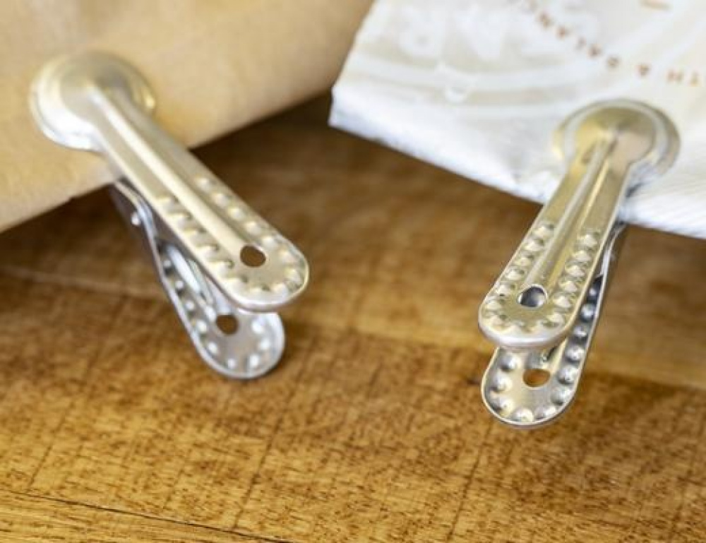 Clamps, Set of 10, BAG-CLIPS LARGE, Kikkerland, Aluminum in the group Storage at SmartaSaker.se (41455)