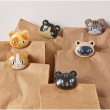 Clamps, Set of 6, CAT BAG CLIPS, Kikkerland, Mix Clamps, Set of 6, CAT BAG CLIPS, Kikkerland, Mix