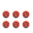 Clamps, Set of 6, LADYBUG BAG CLIPS, Kikkerland, Red / Black Clamps, Set of 6, LADYBUG BAG CLIPS, Kikkerland, Red / Black
