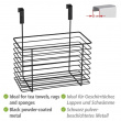 Basket in metal for cabinet door, LARGE EINHÄNGEKORB, 24 x 15 x H24,5 cm, Black Basket in metal for cabinet door, LARGE EINHÄNGEKORB, 24 x 15 x H24,5 cm, Black