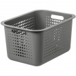 Basket, SMARTSTORE 13L BASKET RECYCLED, 37 x 28 x H20 cm, Grey Basket, SMARTSTORE 13L BASKET RECYCLED, 37 x 28 x H20 cm, Grey