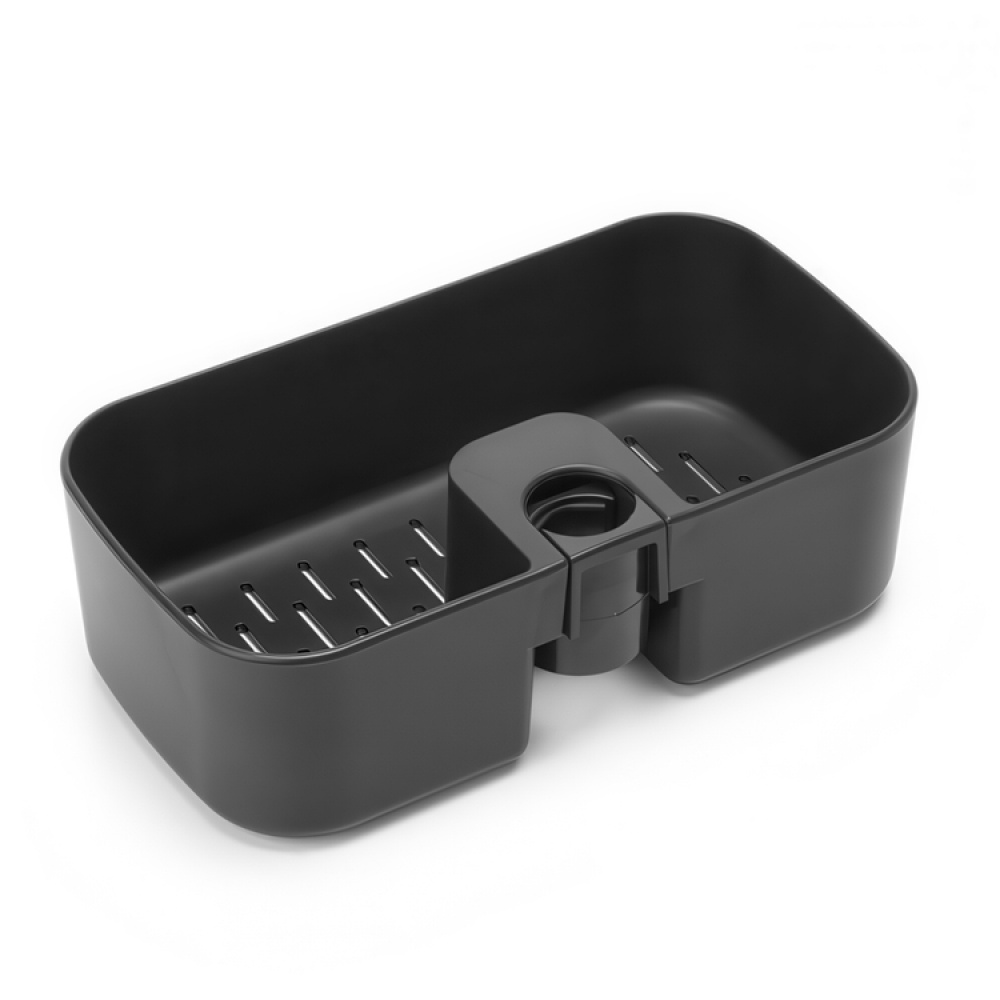 Shower Caddy, RENEW, 24,4 cm x 13,3 cm x H7,5 cm , Brabantia, Dark Grey in the group Storage / Bathroom storage / Bath and shower caddies at SmartaSaker.se (41471)