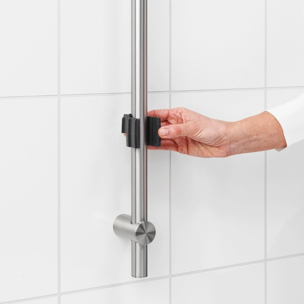 Shower Caddy, RENEW, 24,4 cm x 13,3 cm x H7,5 cm , Brabantia, Dark Grey in the group Storage / Bathroom storage / Bath and shower caddies at SmartaSaker.se (41471)