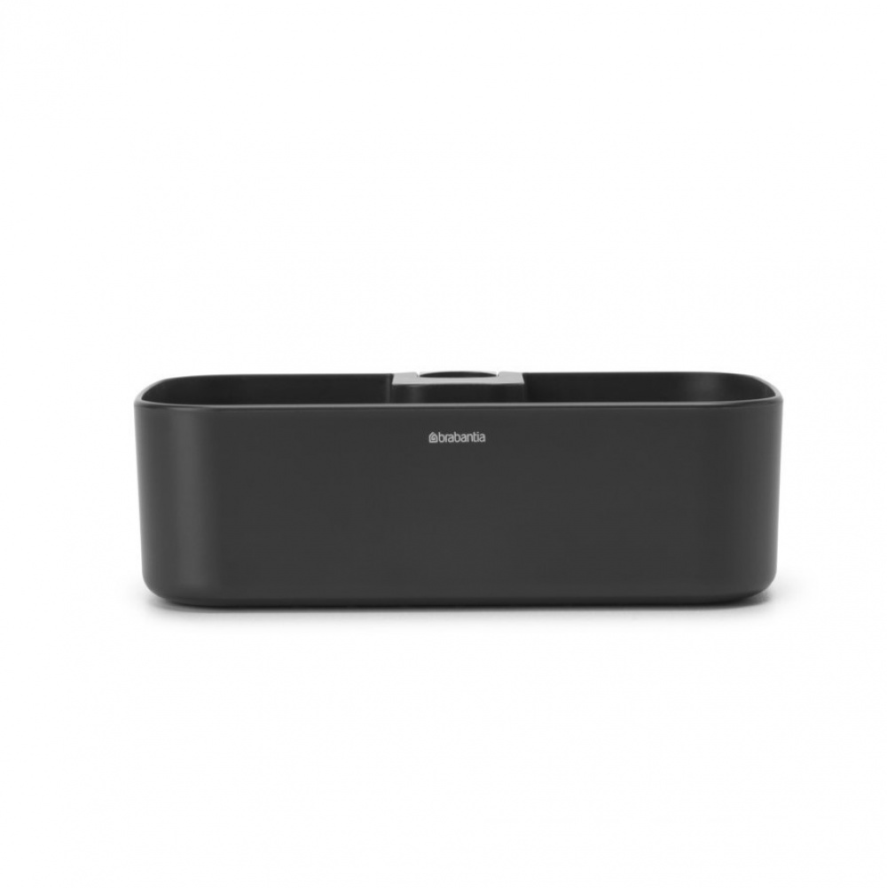 Shower Caddy, RENEW, 24,4 cm x 13,3 cm x H7,5 cm , Brabantia, Dark Grey in the group Storage / Bathroom storage at SmartaSaker.se (41471)