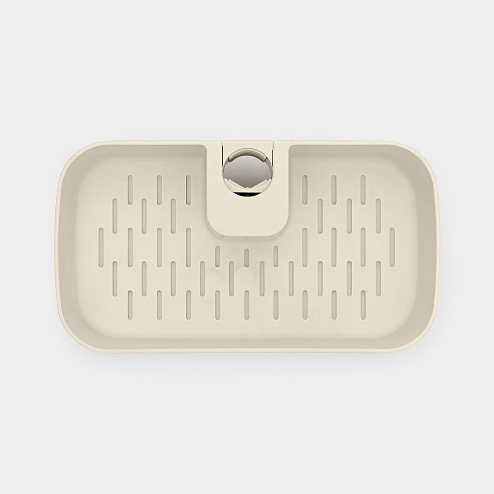 Shower Caddy, RENEW, 24,4 x 13,3 x H 7,5 cm , Brabantia, Soft Beige in the group Storage / Bathroom storage / Bath and shower caddies at SmartaSaker.se (41472)